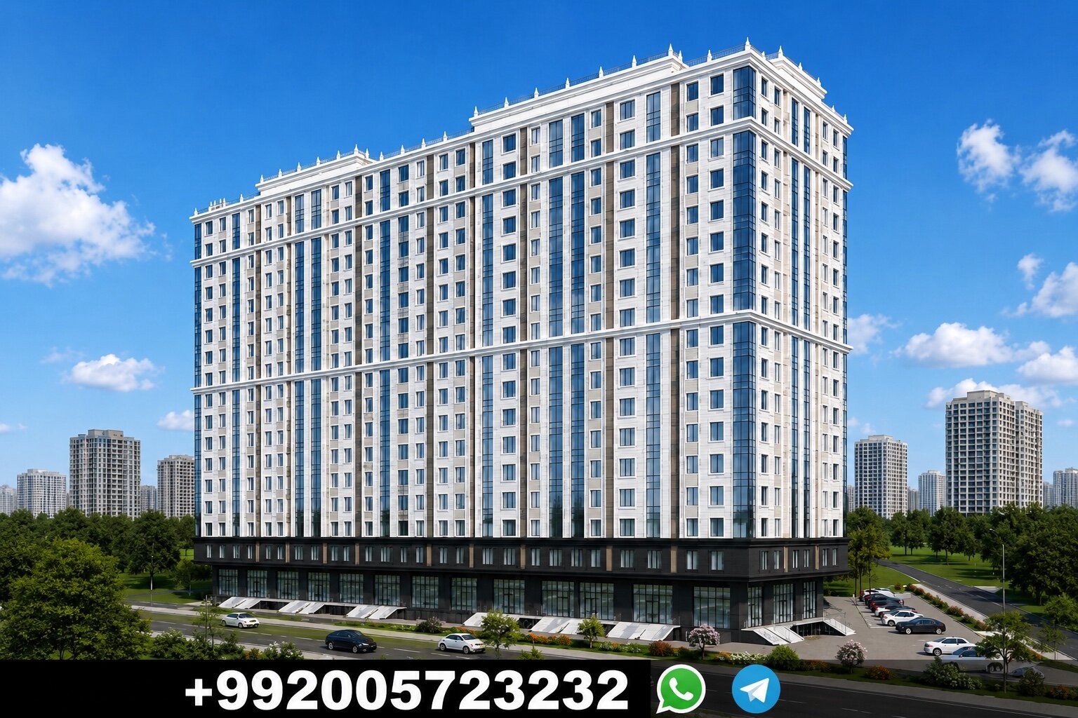 1-комнатная квартира в Рудаки — фото 1, гостиная
