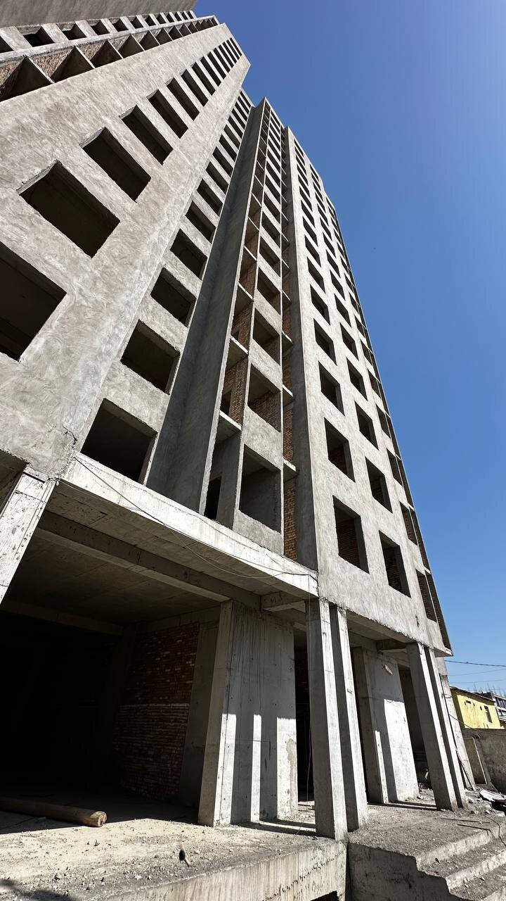 2-комнатная квартира в Бохтаре — фото 7, вид из окна